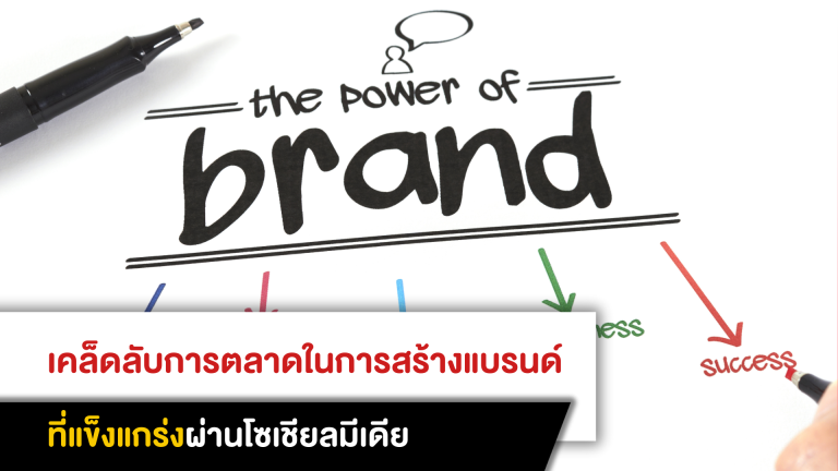 เคล็ดลับการตลาดในการสร้างแบรนด์ที่แข็งแกร่งผ่านโซเชียลมีเดีย 