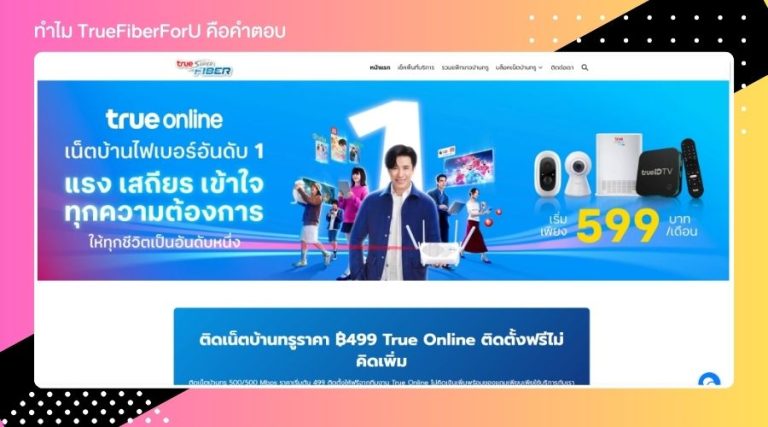 ทำไม TrueFiberForU คือคำตอบ